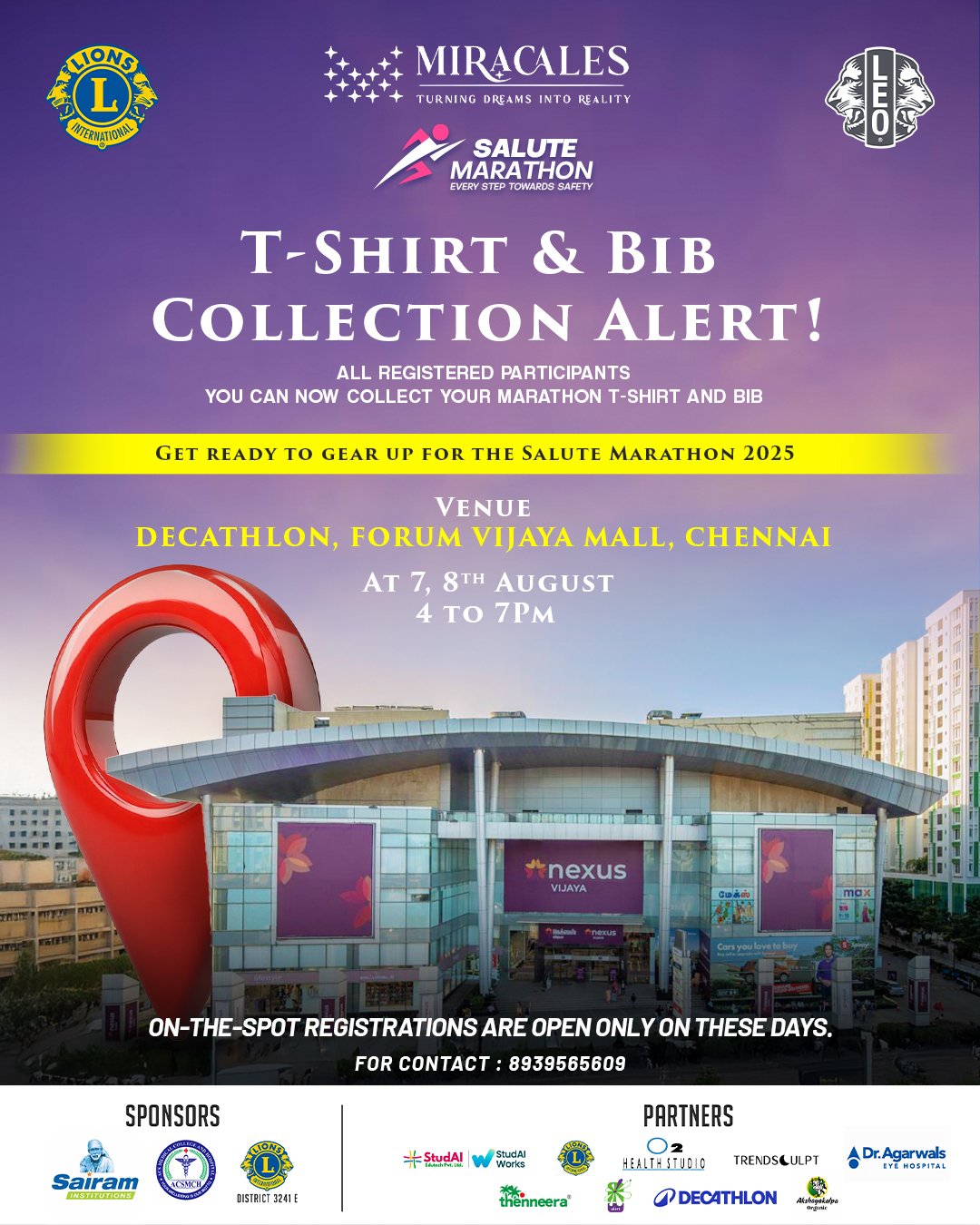 Bib Collection Information